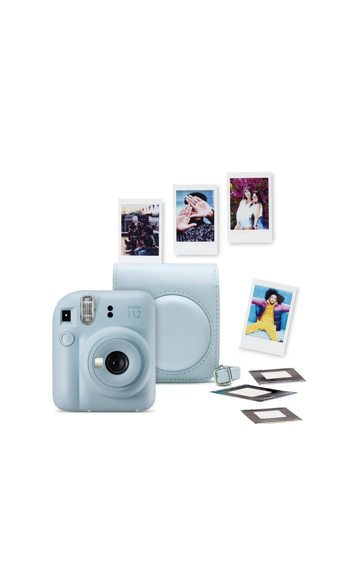 Kit Máquina Fotográfica Instantânea FUJIFILM Instax Mini 12 (Lilás)