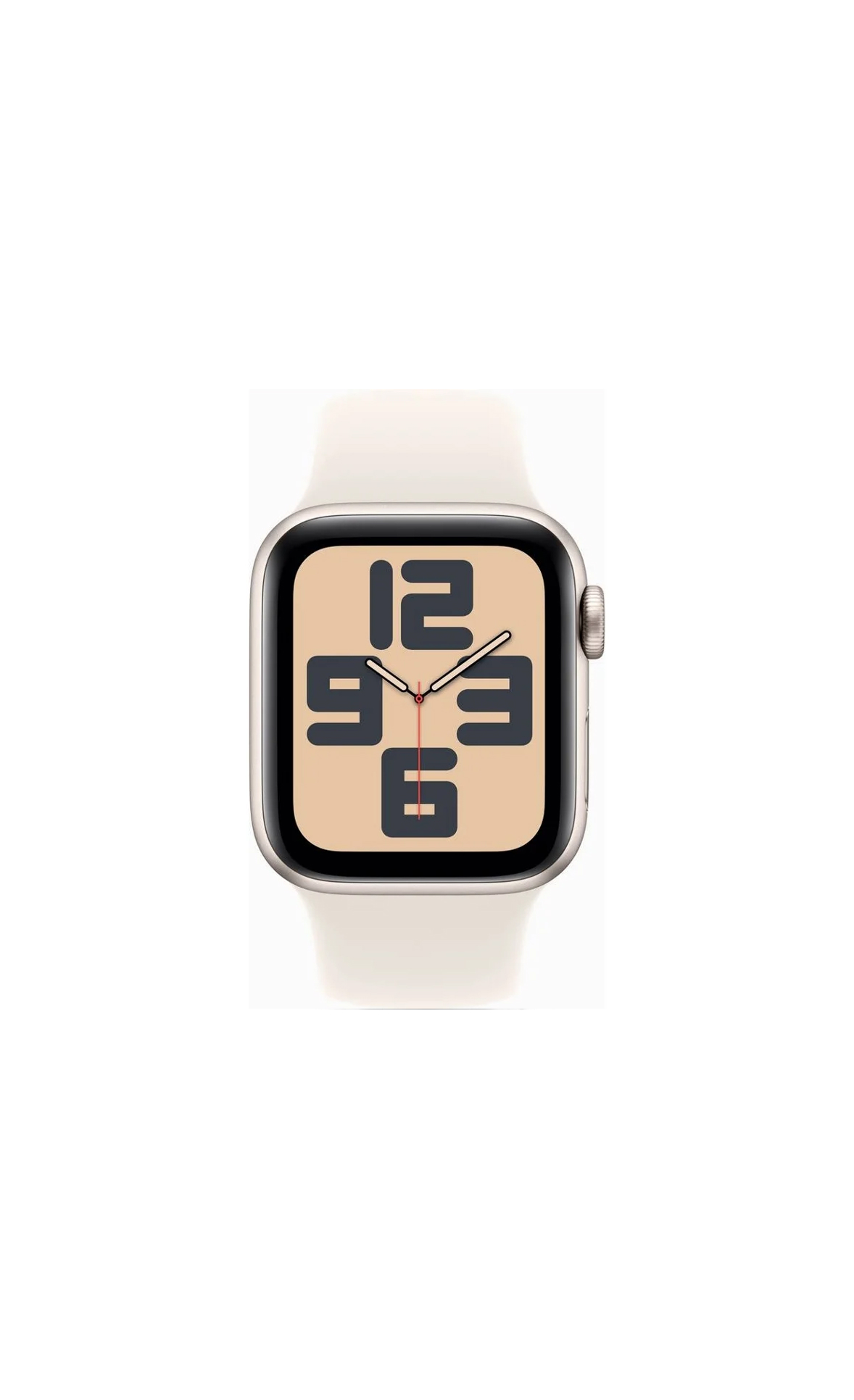 APPLE Watch SE GPS 40mm Alumínio com Bracelete Luz das Estrelas Sport Band (Tamanho: S/M)